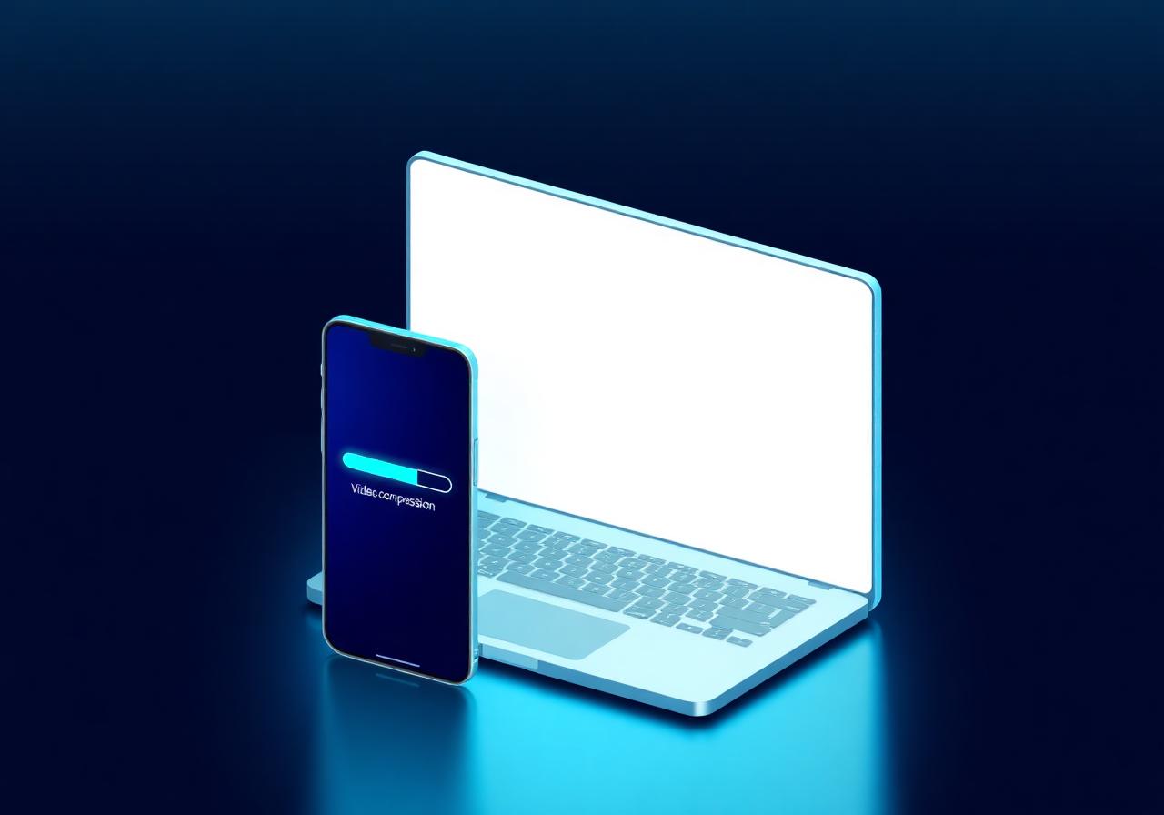 Compress MP4 videos on phone and laptop